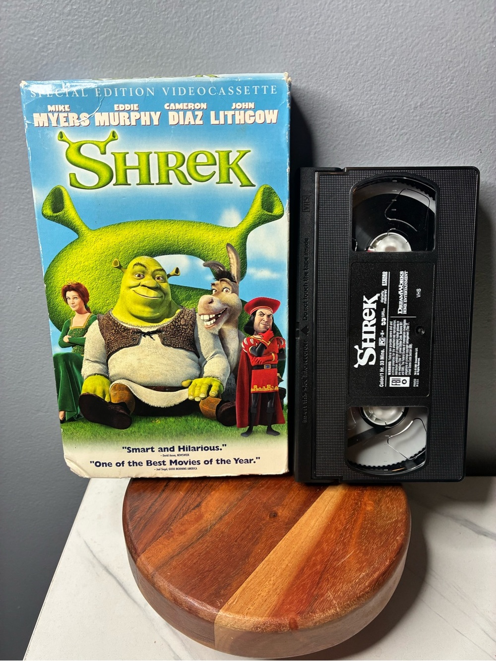 Shrek Special Edition VHS 2001 DreamWorks Mike Myers Eddie Murphy